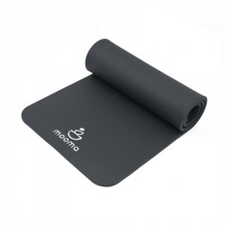 Fitnesz szőnyeg Mooma 190x61x1,5 cm antracit Fitness Mooma