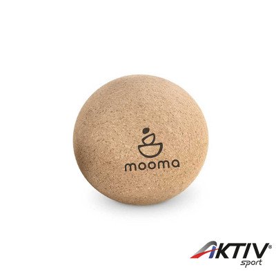Masszírozó labda Mooma 6,5 cm parafa