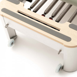 Pilates reformer klasszikus Mooma alumínium