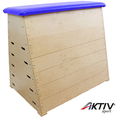 Tornaszekrény Aktivsport trapéz 5 részes kék