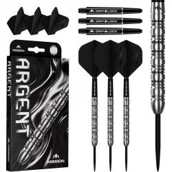 Dart szett Mission Steel Ardent 90% wolfram 22 g Játék Mission