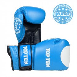 Boxkesztyű Top Ten WAKO GT műbőr kék Sportszer Top Ten