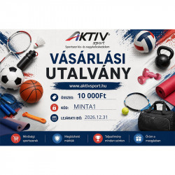 Vásárlási utalvány 10000 Ft sportszer mintával Vásárlási utalványok Aktivsport