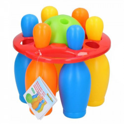 Bowling szett műanyag 8 részes Játék Eddy Toys