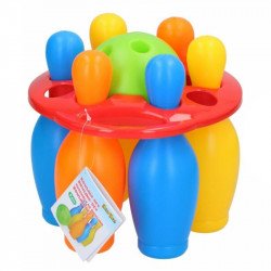 Bowling szett műanyag 8 részes Játék Eddy Toys