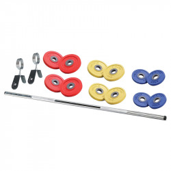 Kétkezes súlyzókészlet Sveltus Kit fitus 15 kg Fitness Sveltus