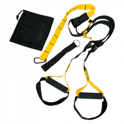 Felfüggesztéses trainer Sveltus fekete-sárga Fitness Sveltus