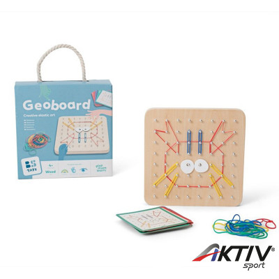 Készségfejlesztő játék BS Toys Geoboard