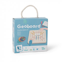 Készségfejlesztő játék BS Toys Geoboard