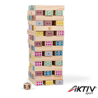 Óriás számozott jenga BS Toys