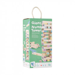 Óriás számozott jenga BS Toys