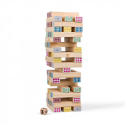 Óriás számozott jenga BS Toys