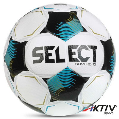 Focilabda Select Numero 10 fehér-kék méret: 5