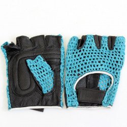 Súlyzó kesztyű Effea kötött kék Fitness Effea