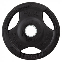 Aktivsport Gumírozott súlyzótárcsa 1,25 kg 31 mm hirlevel2 Aktivsport