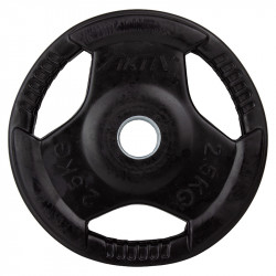 Aktivsport Gumírozott súlyzótárcsa 2,5 kg 31 mm hirlevel2 Aktivsport