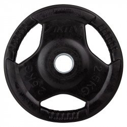 Aktivsport Gumírozott súlyzótárcsa 2,5 kg 31 mm hirlevel2 Aktivsport
