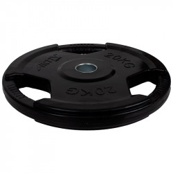 Aktivsport Gumírozott súlyzótárcsa 20 kg 51 mm