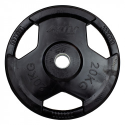 Aktivsport Gumírozott súlyzótárcsa 20 kg 51 mm hirlevel2 Aktivsport