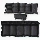 Aktivsport Csukló és bokasúly állítható 2x2 kg fekete