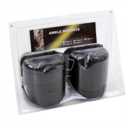 Aktivsport Csukló és bokasúly állítható 2x2 kg fekete