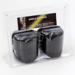 Aktivsport Csukló és bokasúly állítható 2x2 kg fekete Fitness Aktivsport