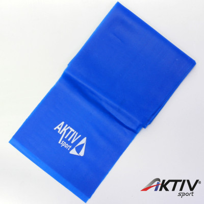 Aktivsport Gumiszalag erős kék