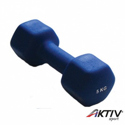 Aktivsport Súlyzó 5 kg neoprén