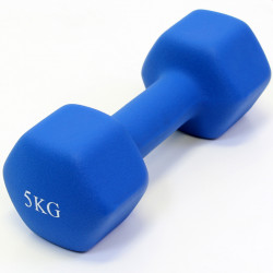 Aktivsport Súlyzó 5 kg neoprén