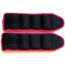 Aktivsport Csuklósúly 2x1 kg fekete/rózsaszín