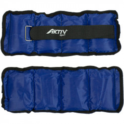 Aktivsport Csukló- és bokasúly 2x1 kg kék