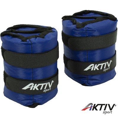 Aktivsport Csukló- és bokasúly 2x2 kg kék