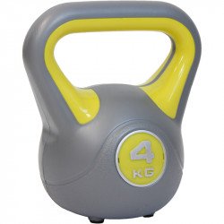 Aktivsport kettlebell 4 kg műanyag bevonattal BLACK WEEK Aktivsport