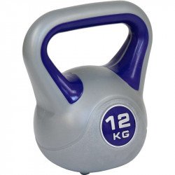 Aktivsport kettlebell 12 kg műanyag bevonattal BLACK WEEK Aktivsport
