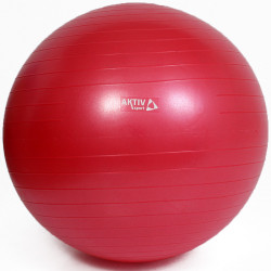Aktivsport Durranásmentes gimnasztikai labda 75 cm piros Fitness Aktivsport