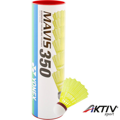 Tollaslabda Yonex, parafa Mavis 350 piros csík, sárga szoknya