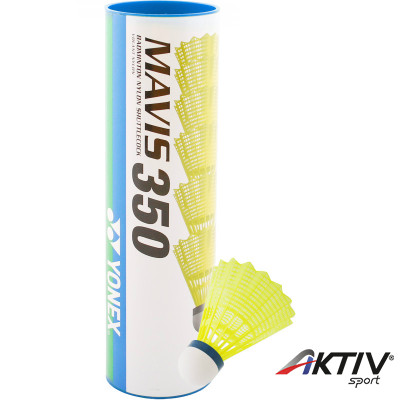 Tollaslabda Yonex, parafa Mavis 350 kék csík, sárga szoknya