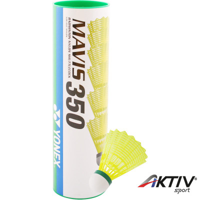 Tollaslabda Yonex, parafa Mavis 350 zöld csík, sárga szoknya