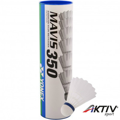 Tollaslabda Yonex, parafa Mavis 350 kék csík, fehér szoknya