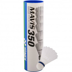 Tollaslabda Yonex, parafa Mavis 350 kék csík, fehér szoknya Tollaslabda