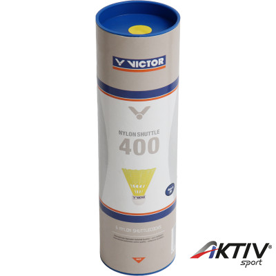 Tollaslabda Victor Nylon Shuttle 400 szintetikus fej, sárga