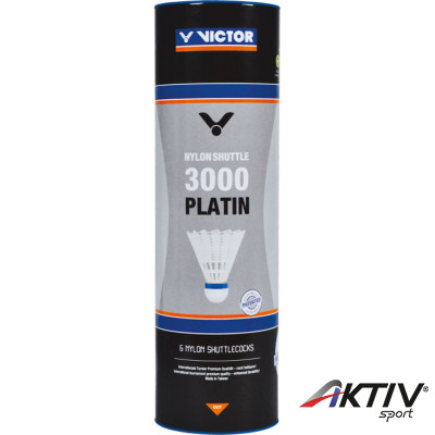 Tollaslabda Victor 3000 Platin kék csík, fehér szoknya