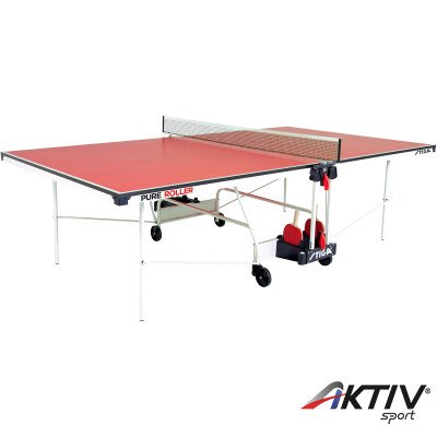 Pingpongasztal Stiga Pure Roller piros