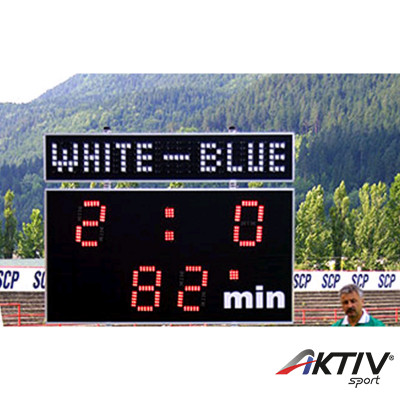 Eredményjelző Derby 19RC kültéri foci