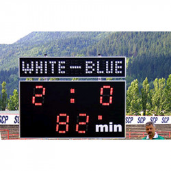Eredményjelző Derby 19RC kültéri foci Sportszer Eredményjelző