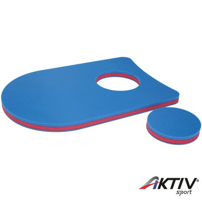 Úszódeszka, dugóval