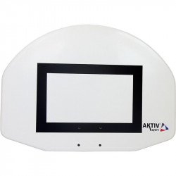 Kosárpalánk Aktivsport 91x67 cm üvegszálas ívelt streetball Aktivsport® termékek Aktivsport TT
