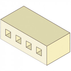 Ugródomb Aktivsport 400x200x40 cm PVC