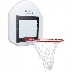 Kosárpalánk óvodai Aktivsport 60x45 cm gyűrűvel hálóval
