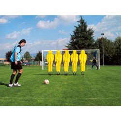 Labdarúgó sorfal II. , ABS 32001 5 db bábu/szett Sportszer Liski